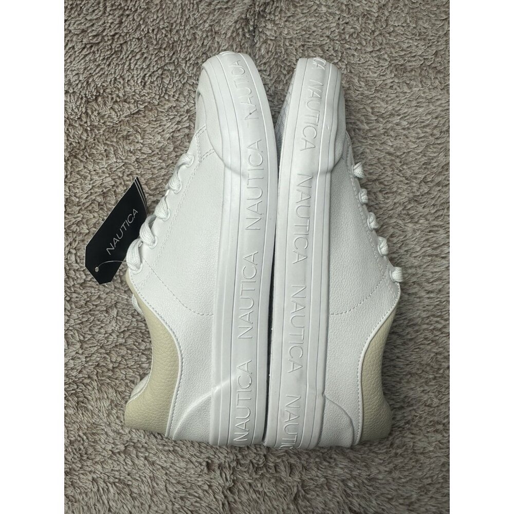 Nautica Lambie Women’s Size 9 White/Bone Sneakers NWT Read Description - Picture 8 of 16